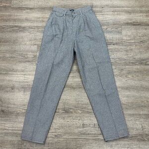 Lee Black and White Houndstooth Pants